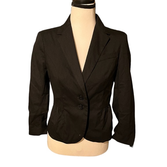New York & Company Jackets & Blazers - NWT NY&C New York & Co And Blazer Black Fitted Dark Academia Formal Business 0